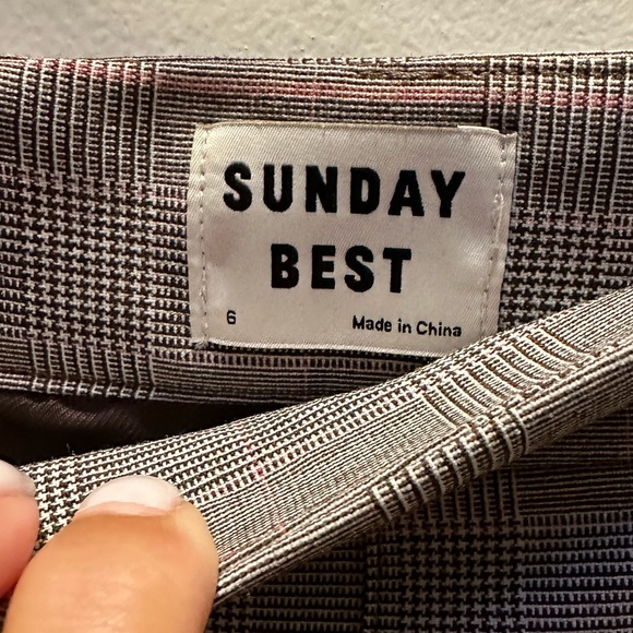 Sunday best plaid skirt size 6 - Picture 5 of 6